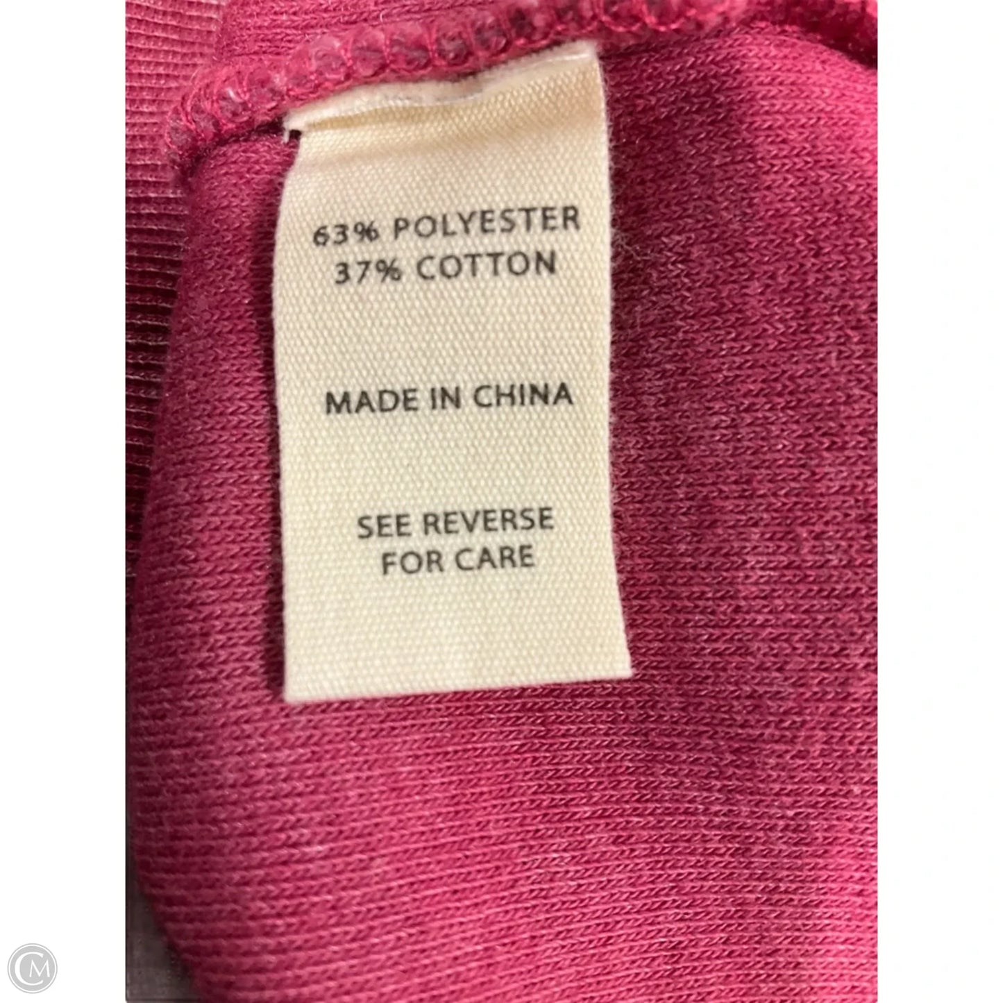 Sweatshirt Hoodie By Gilded Intent In Pink, Size: M