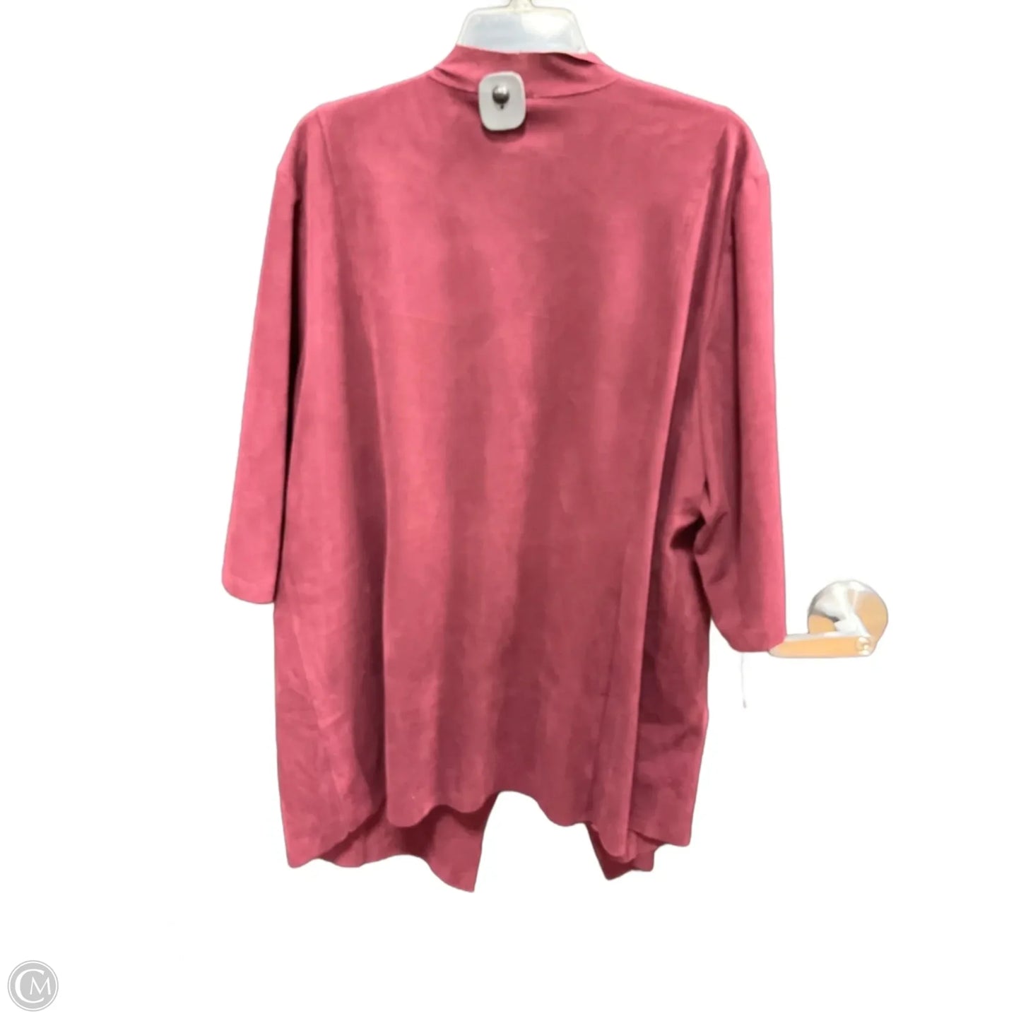 Jacket Other By Chicos In Red, Size: Xxl