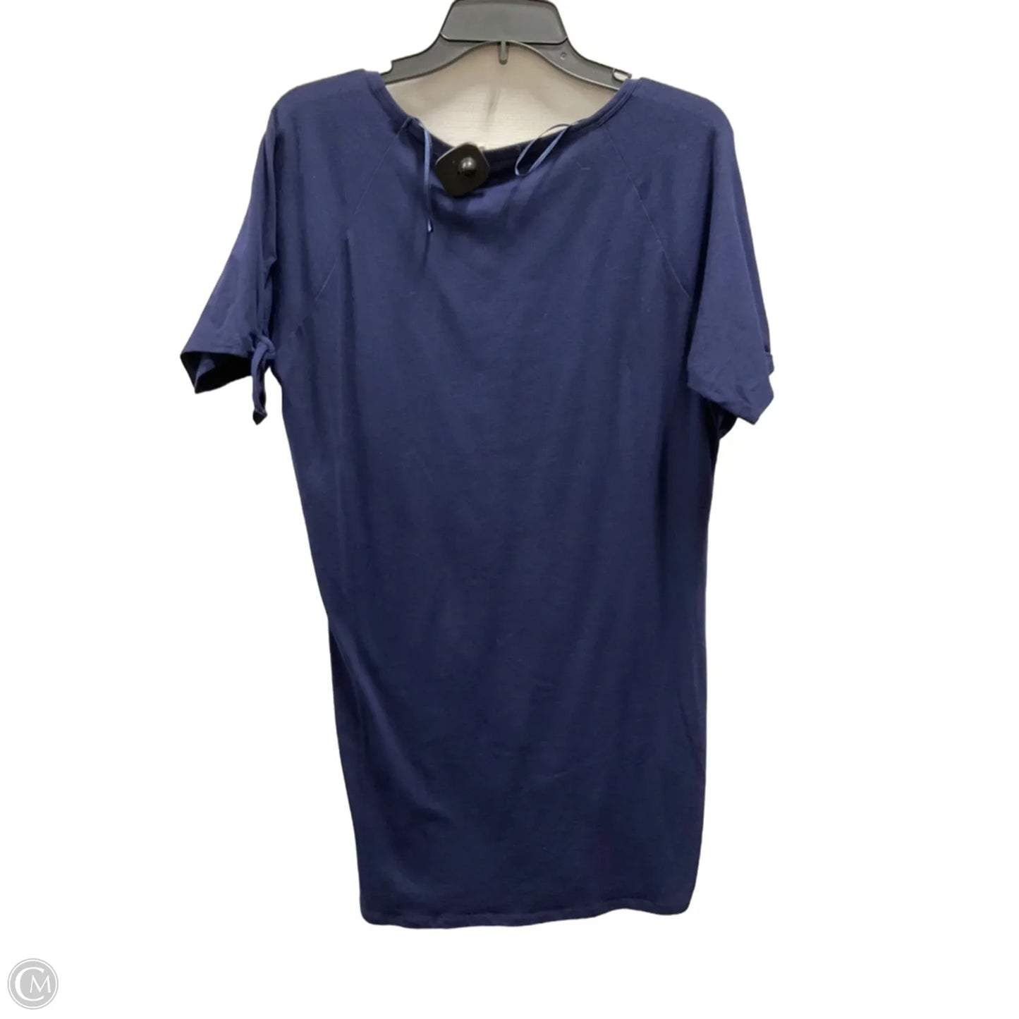 Dress Casual Midi By Michael By Michael Kors In Navy, Size: L