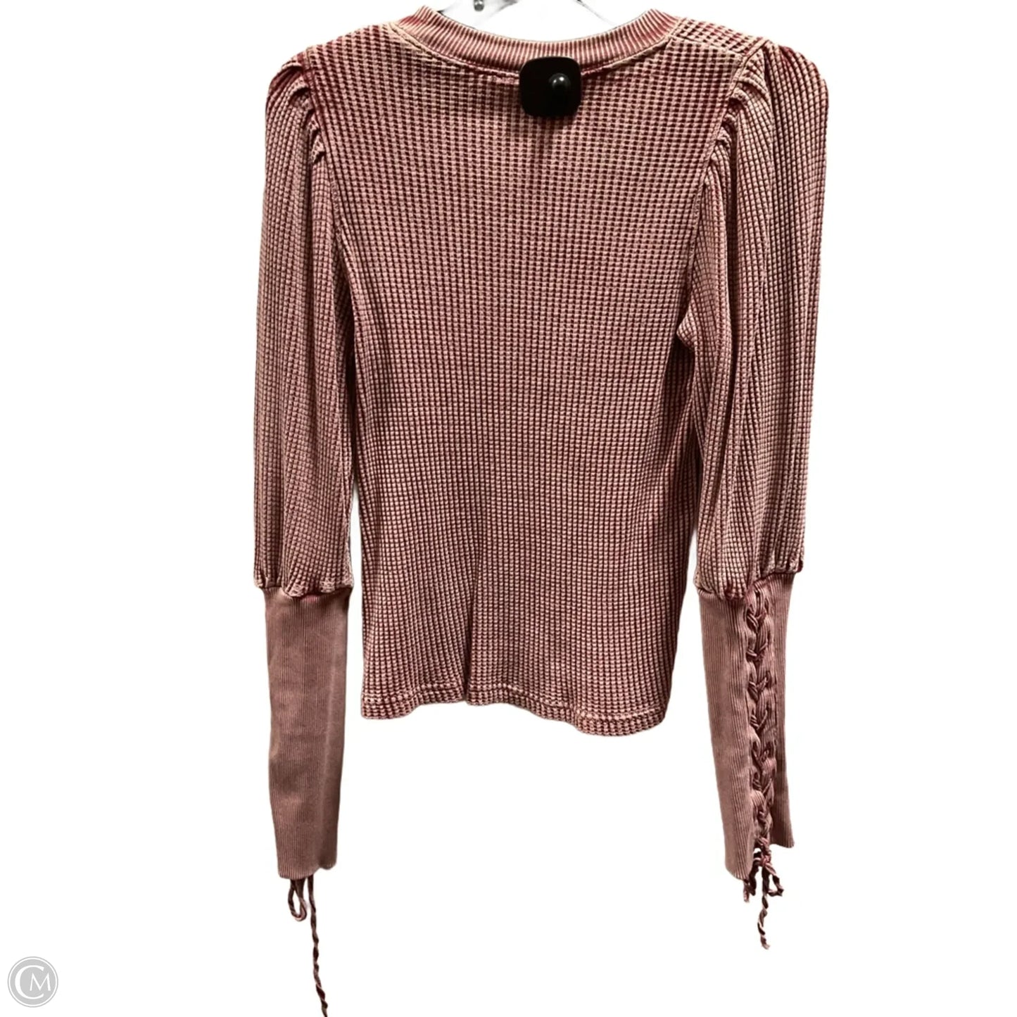 Top Long Sleeve By Free People In Red, Size: S