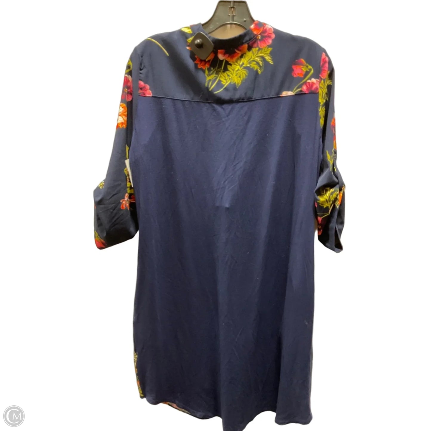 Dress Casual Midi By New York And Co In Floral Print, Size: M