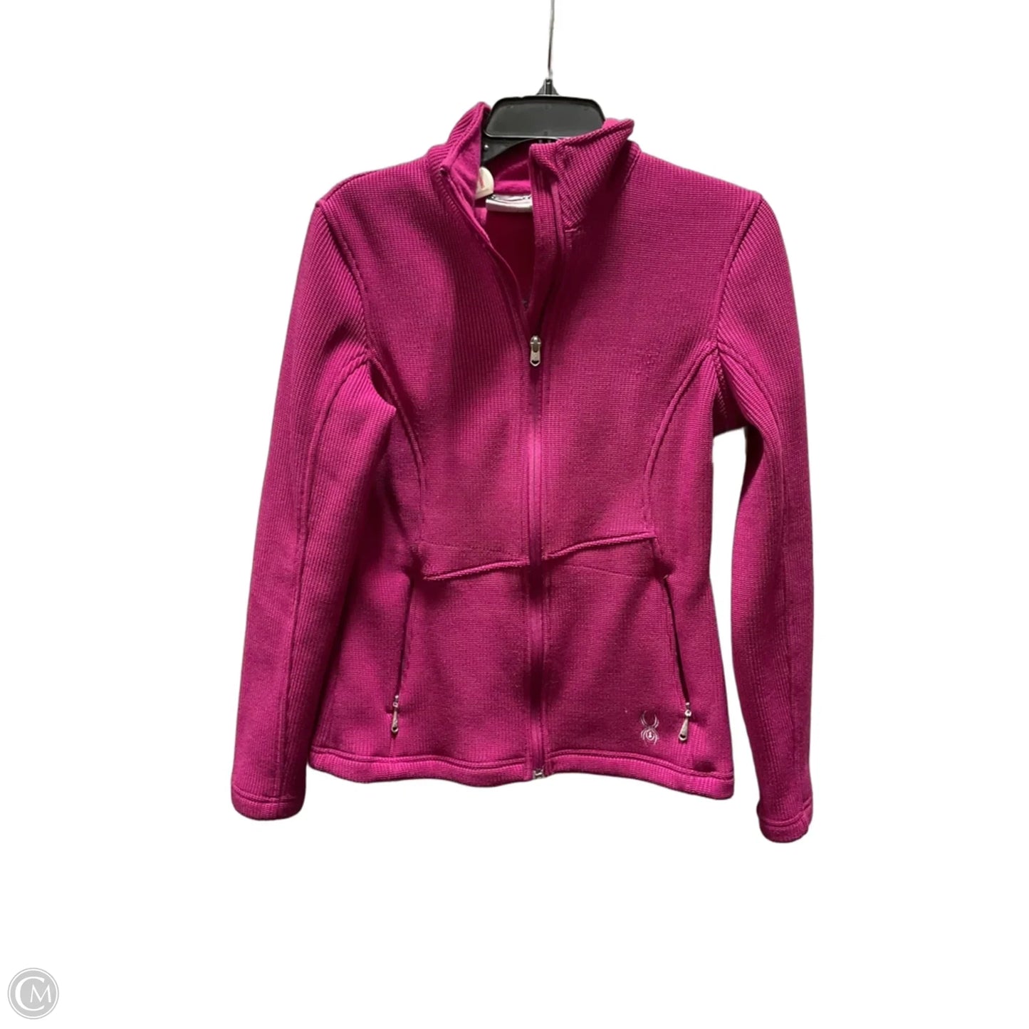 Athletic Jacket By Spyder In Pink, Size: M