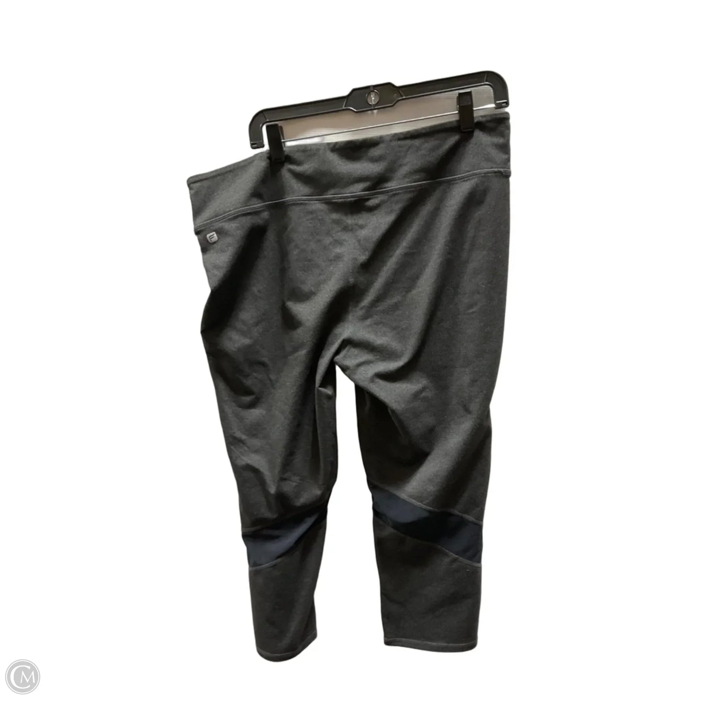 Athletic Leggings By Fabletics In Grey, Size: Xxl