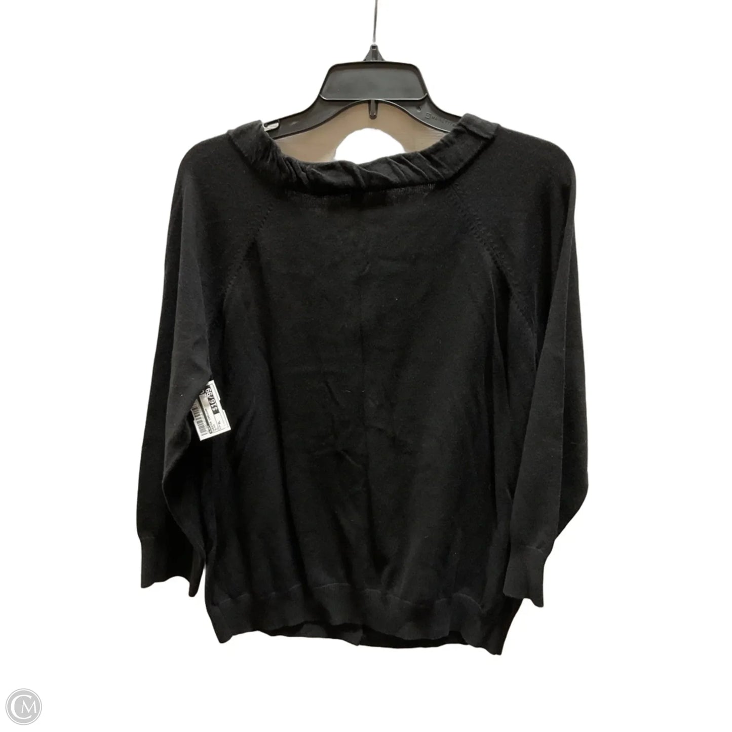 Sweater Cardigan By Loft In Black, Size: Xl