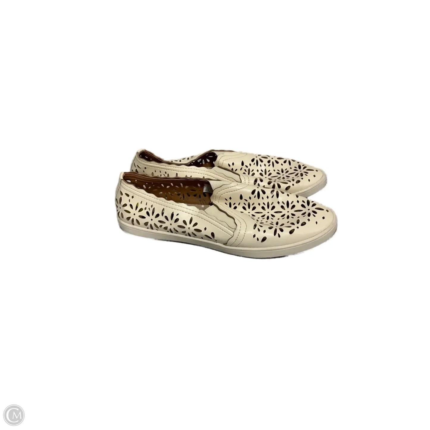 Shoes Flats By Kensie In Cream, Size: 9