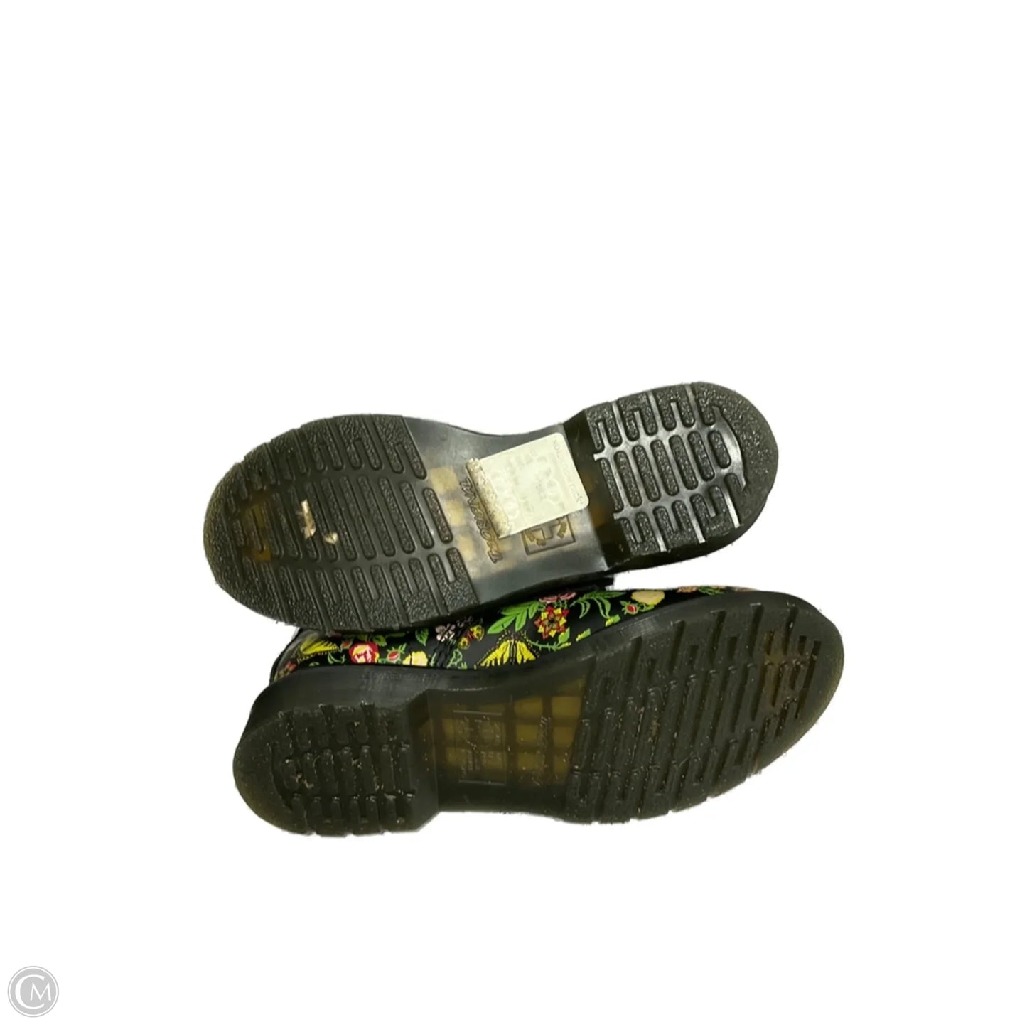 Boots Combat By Dr Martens In Floral Print, Size: 8