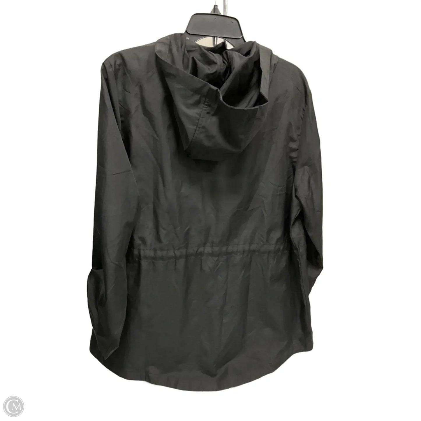 Jacket Windbreaker By Jones New York In Black, Size: Xl