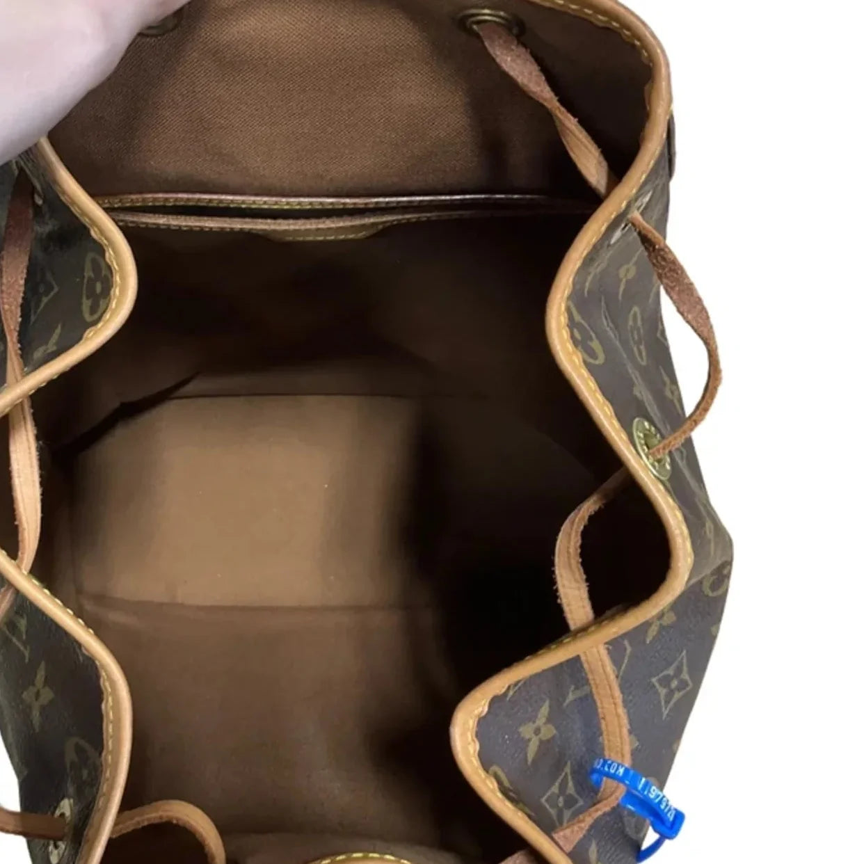 Backpack Luxury Designer By Louis Vuitton, Size: Large