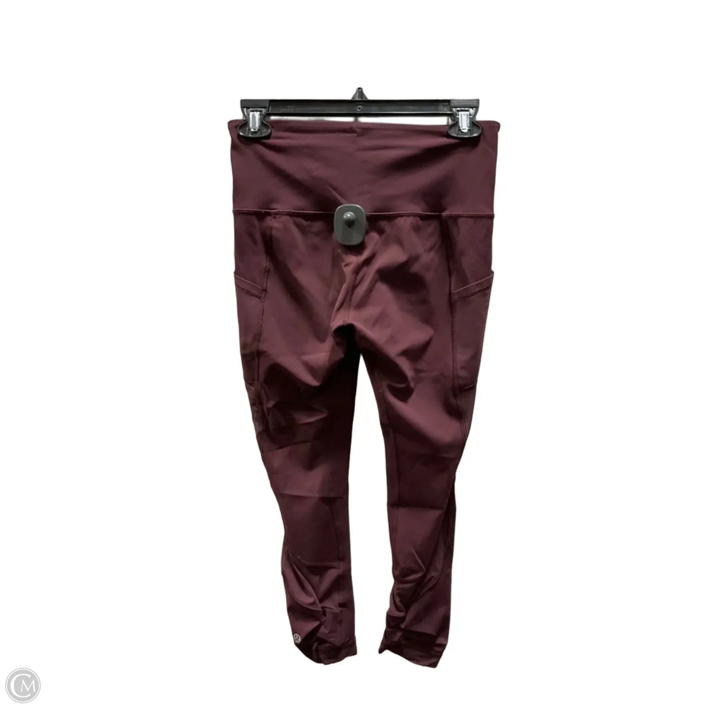 Athletic Leggings By Lululemon In Red, Size: 6