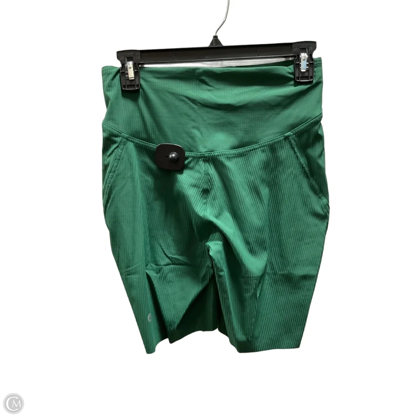 Athletic Shorts By Lululemon In Green, Size: 6