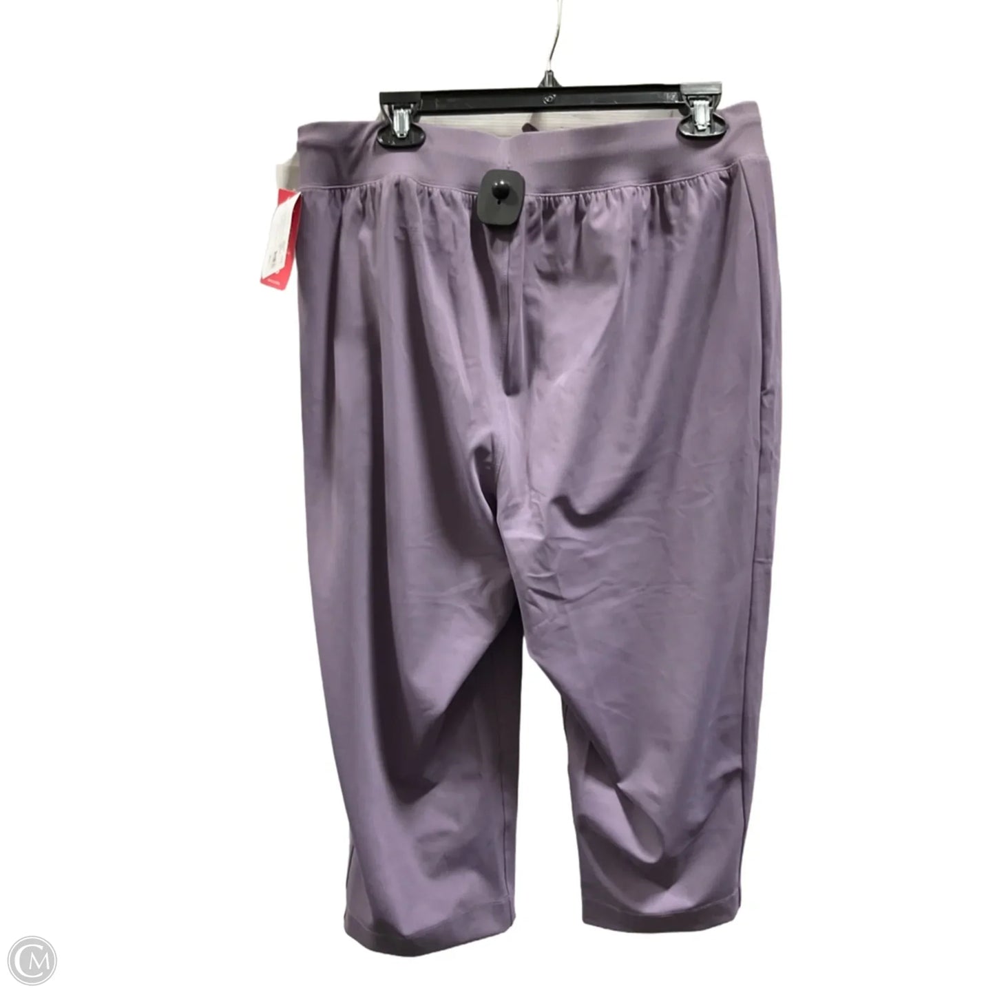 Athletic Pants By Lane Bryant In Purple, Size: Xl