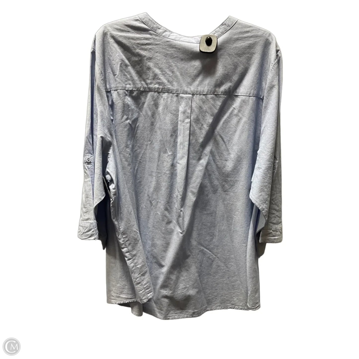 Top Short Sleeve By Torrid In Blue, Size: 4x