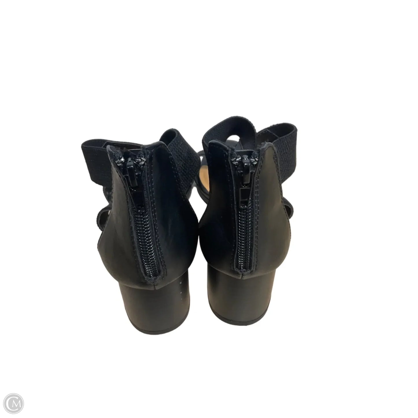 Sandals Heels Block By Tommy Bahama In Black, Size: 6.5