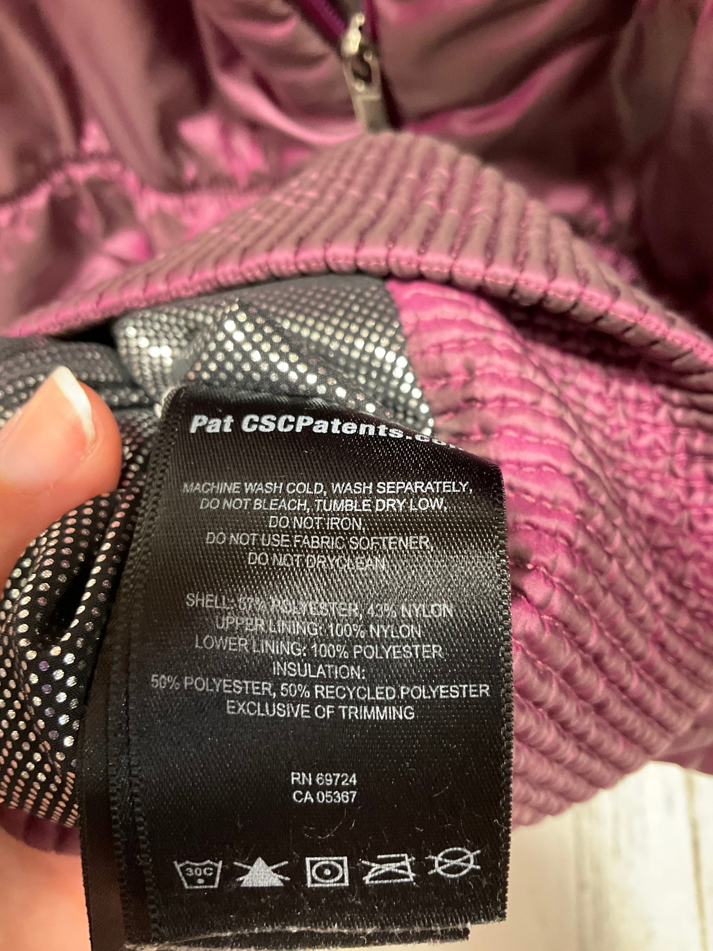 Jacket Puffer & Quilted By Columbia Size: L