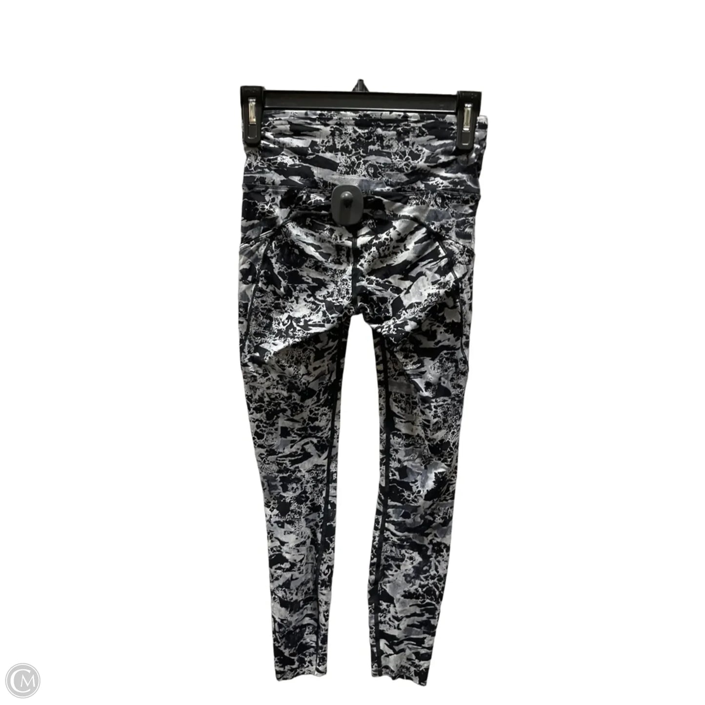 Athletic Leggings By Lululemon In Grey, Size: 4