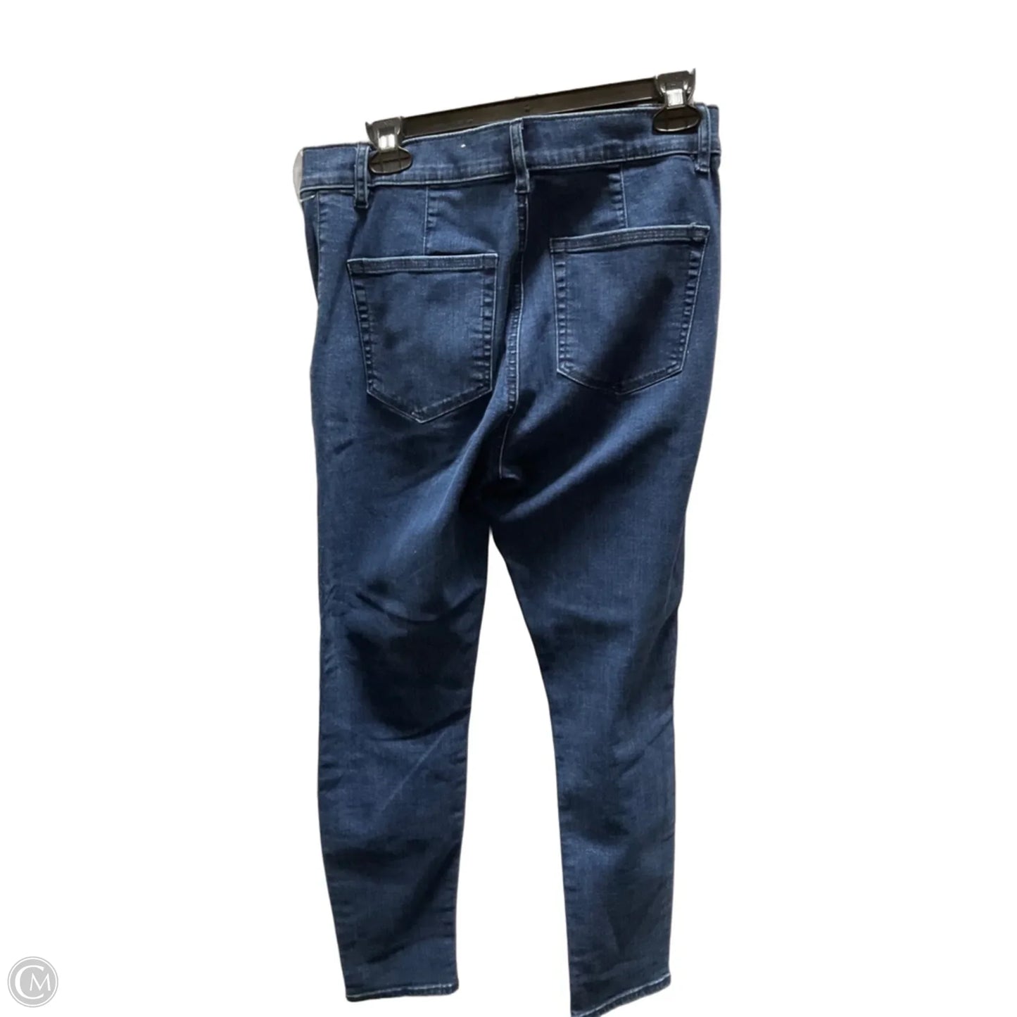 Jeans Skinny By Loft In Blue Denim, Size: 6