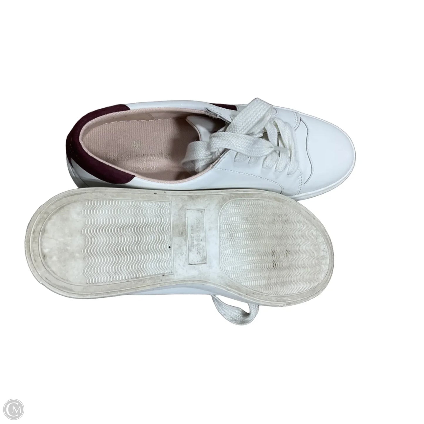 Shoes Designer By Kate Spade In White, Size: 9.5