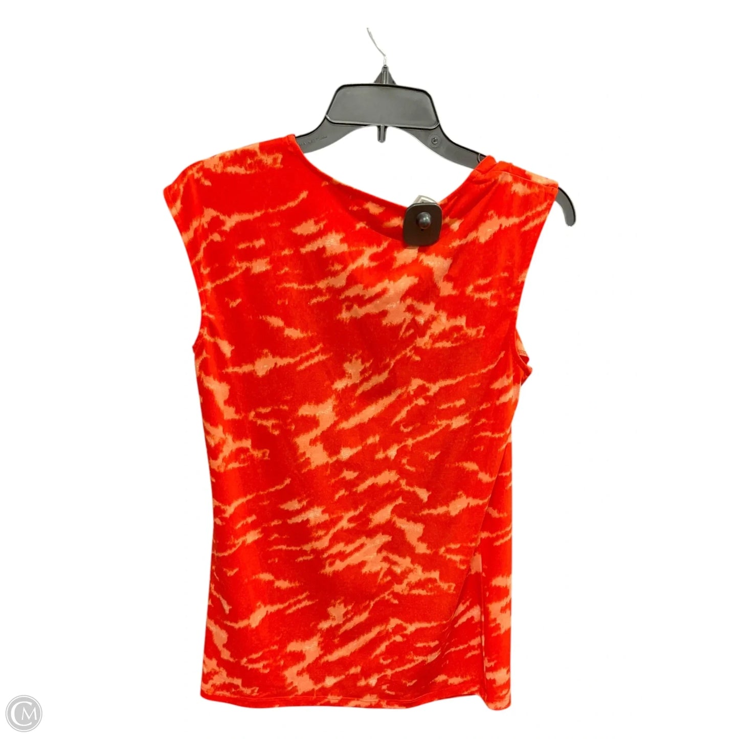 Top Sleeveless By Michael By Michael Kors In Orange, Size: S