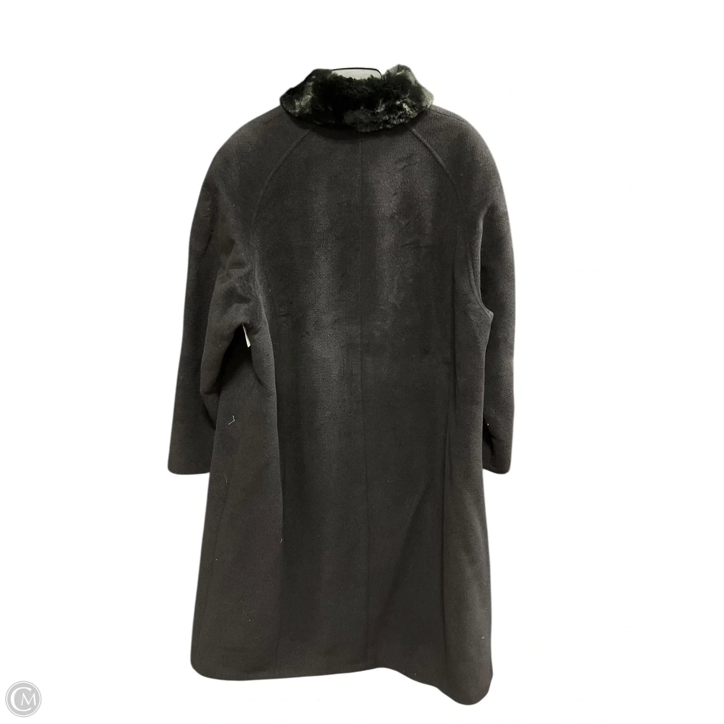 Coat Wool By Jones New York In Black, Size: 3x