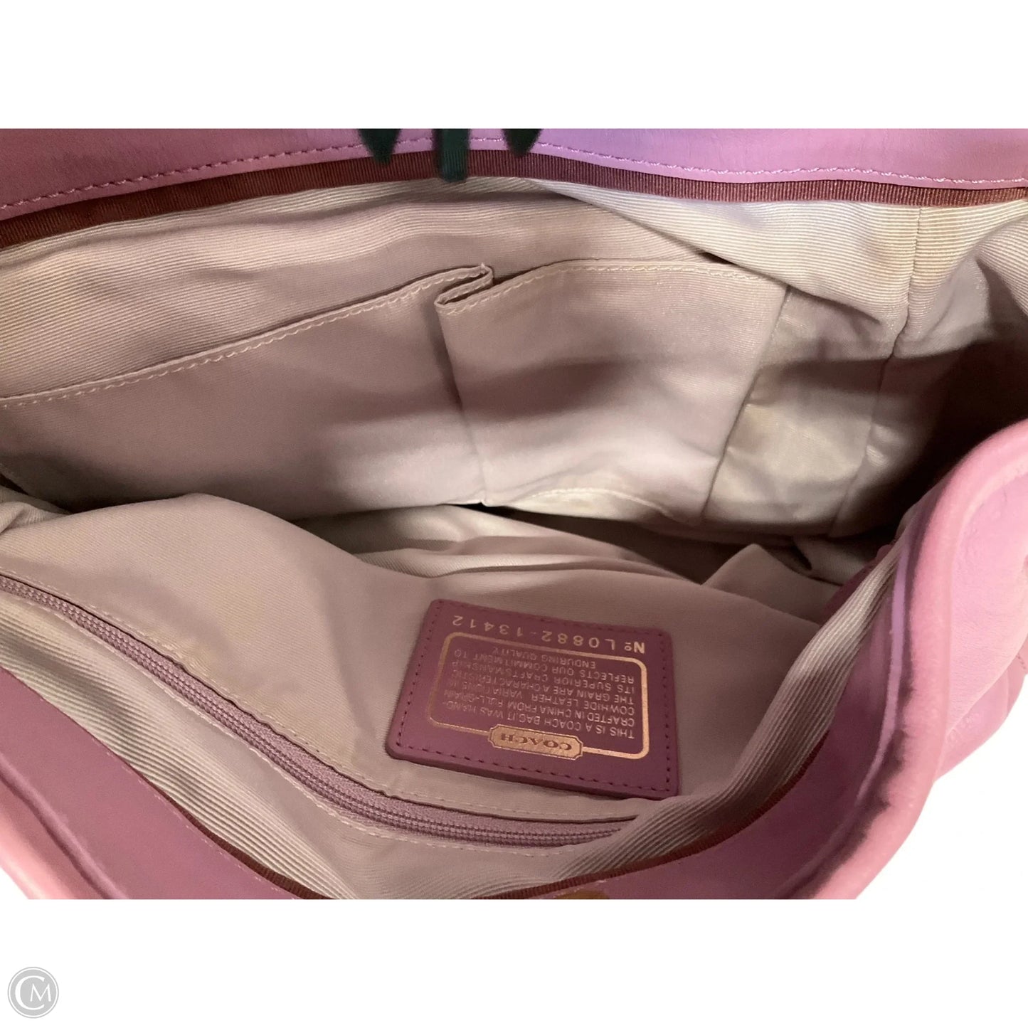 Handbag Designer By Coach, Size: Medium