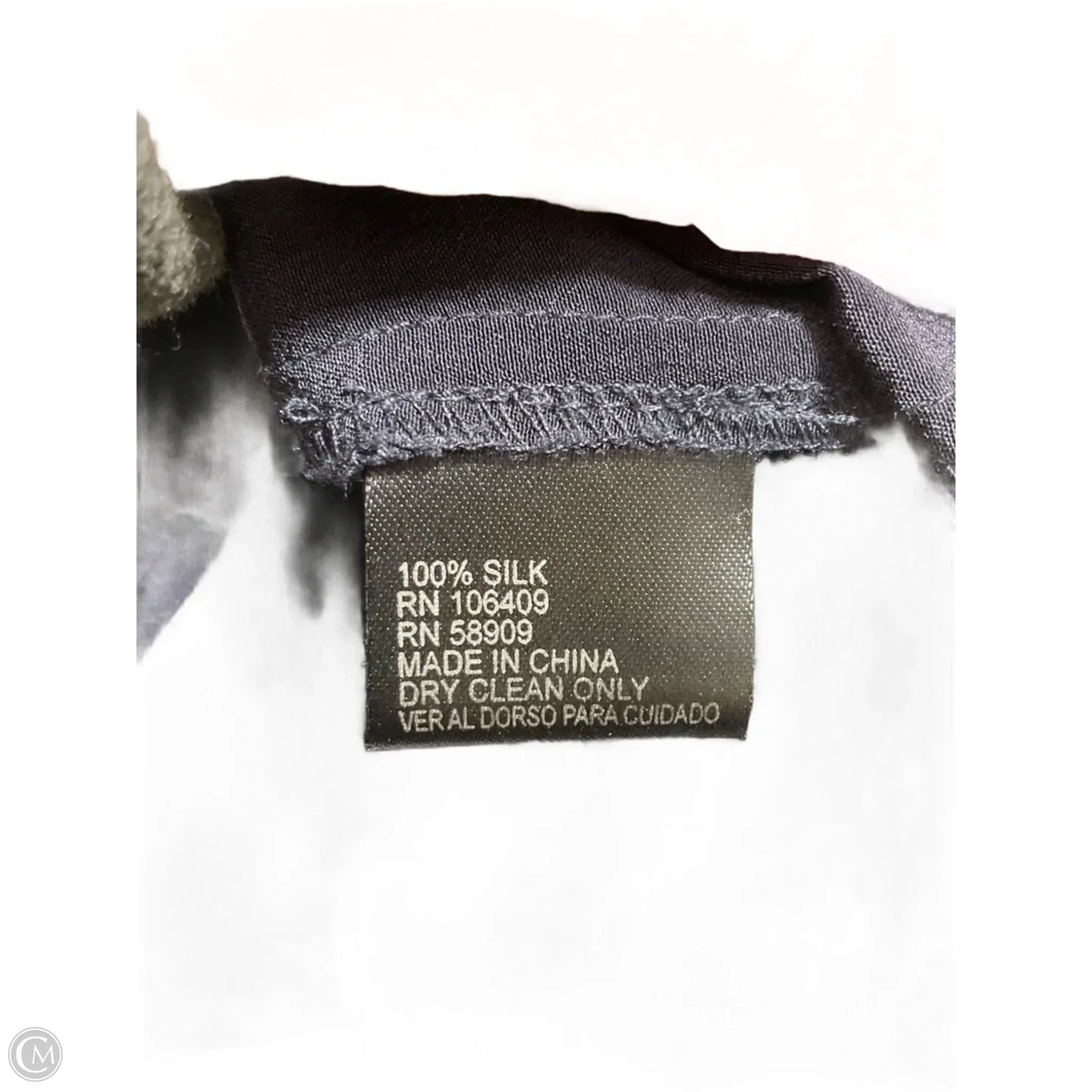 Top Long Sleeve By Antonio Melani In Navy, Size: S