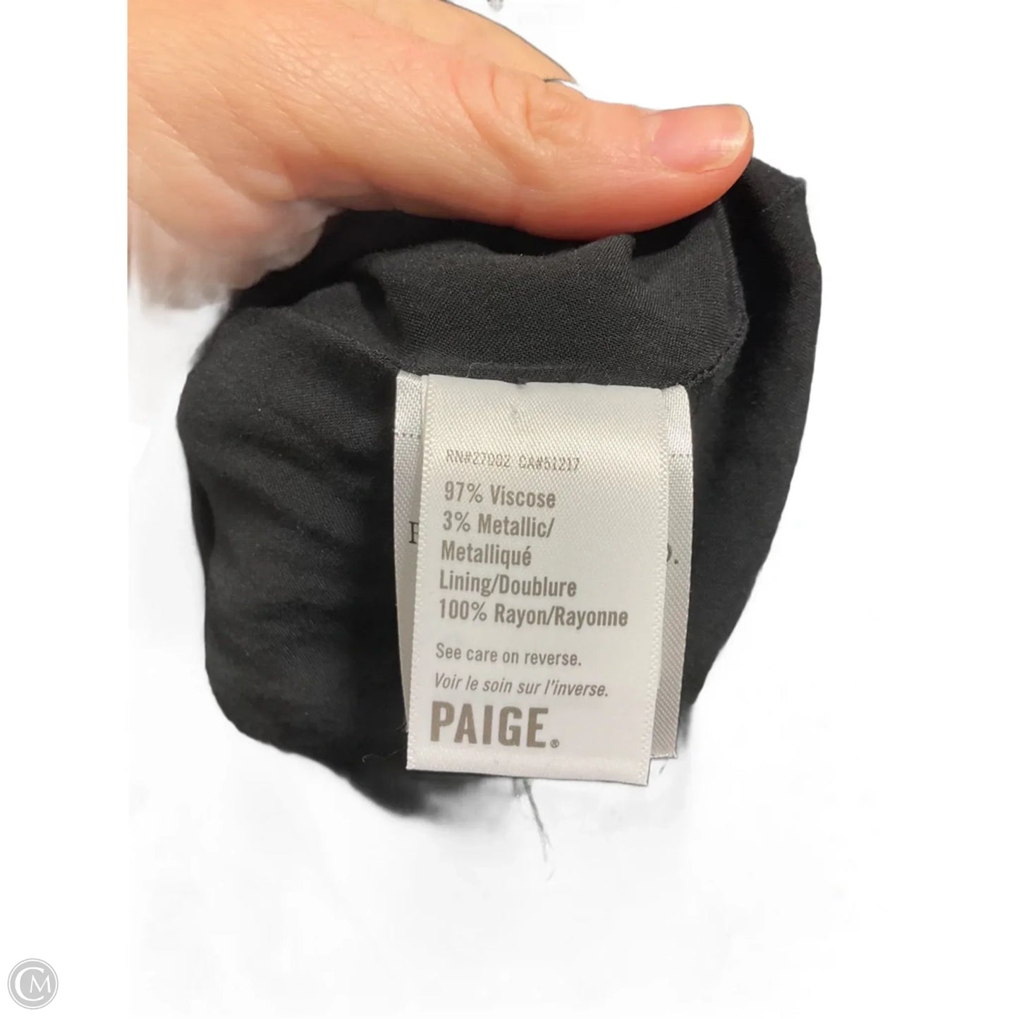 Dress Party Short By Paige In Black, Size: M