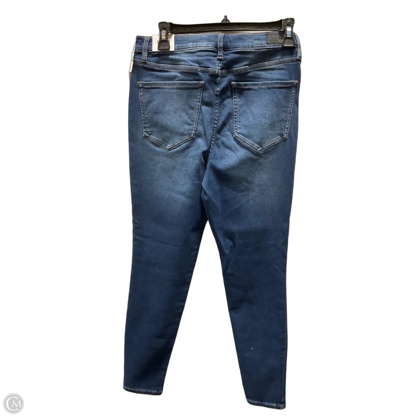 Jeans Skinny By Nicole Miller In Blue Denim, Size: 10