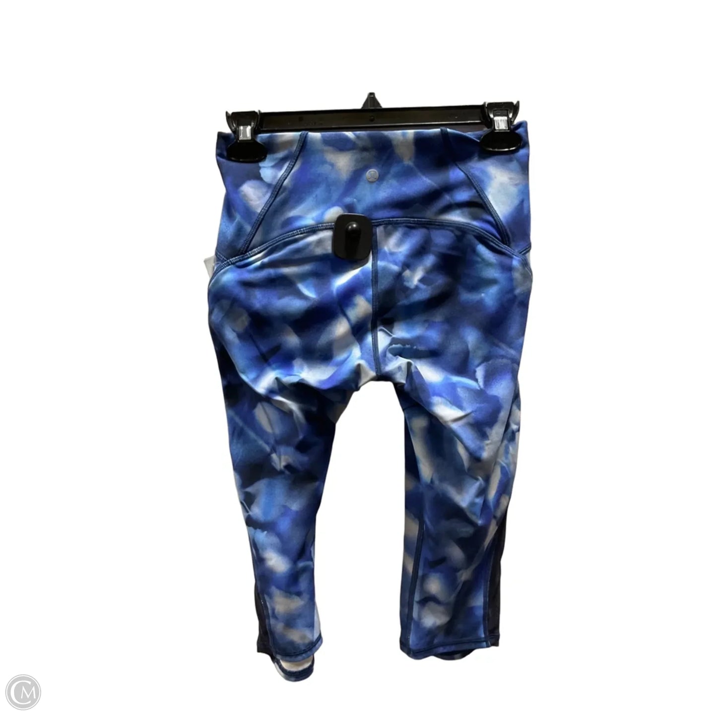 Athletic Leggings Capris By Lululemon In Blue, Size: 6