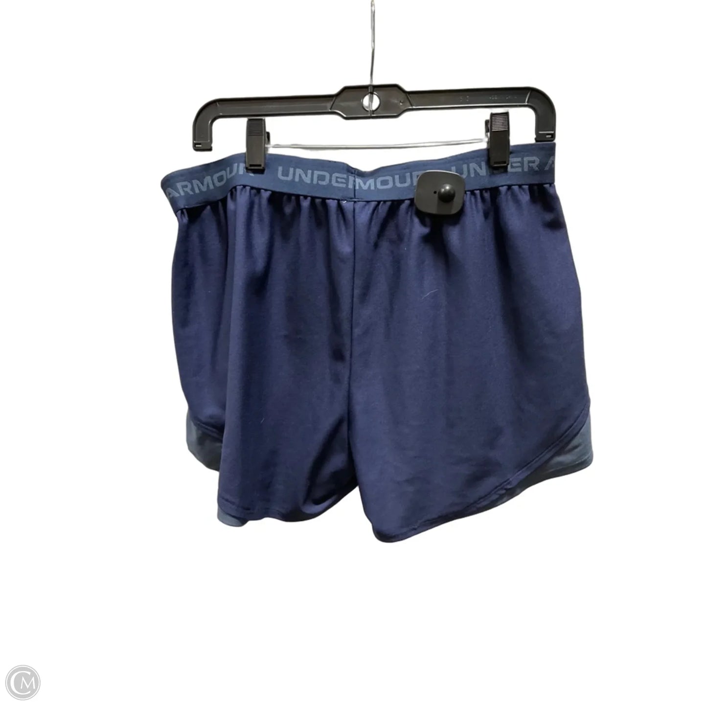 Athletic Shorts By Under Armour In Blue, Size: L