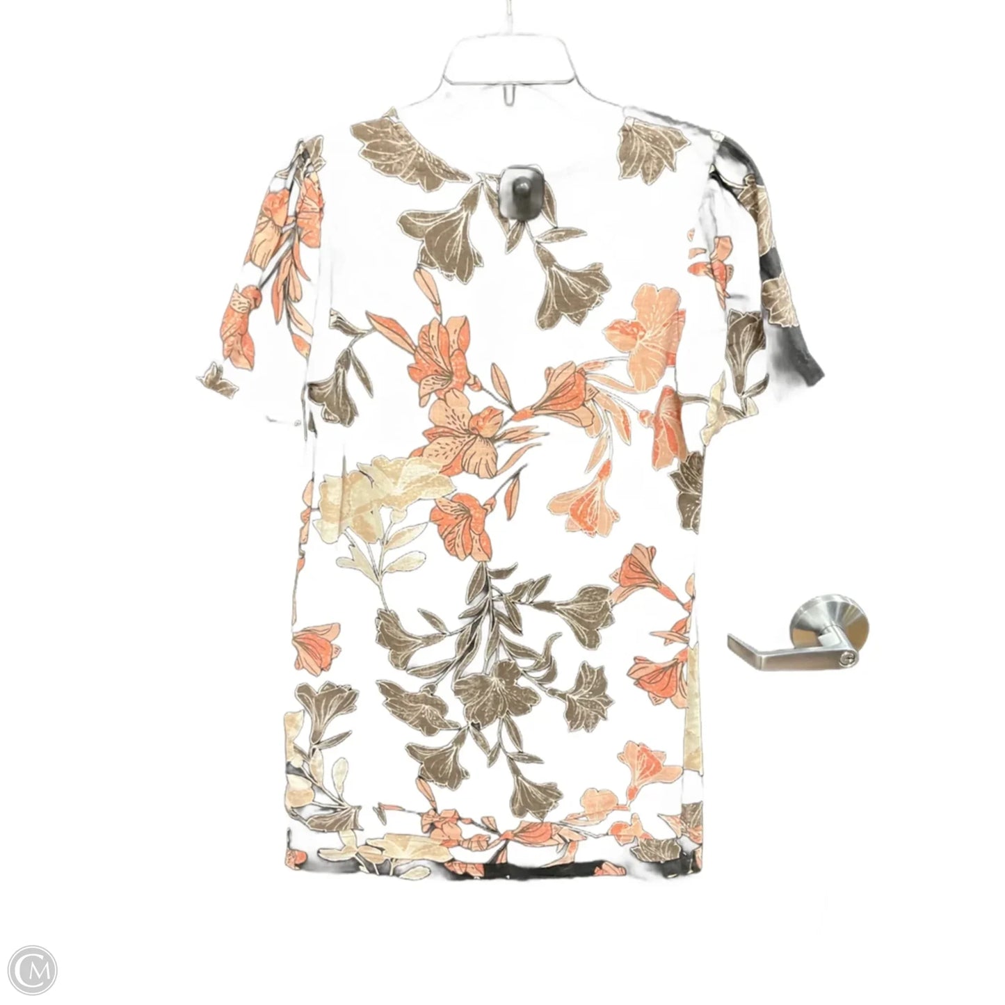 Dress Casual Midi By Nicole Miller In Floral Print, Size: S