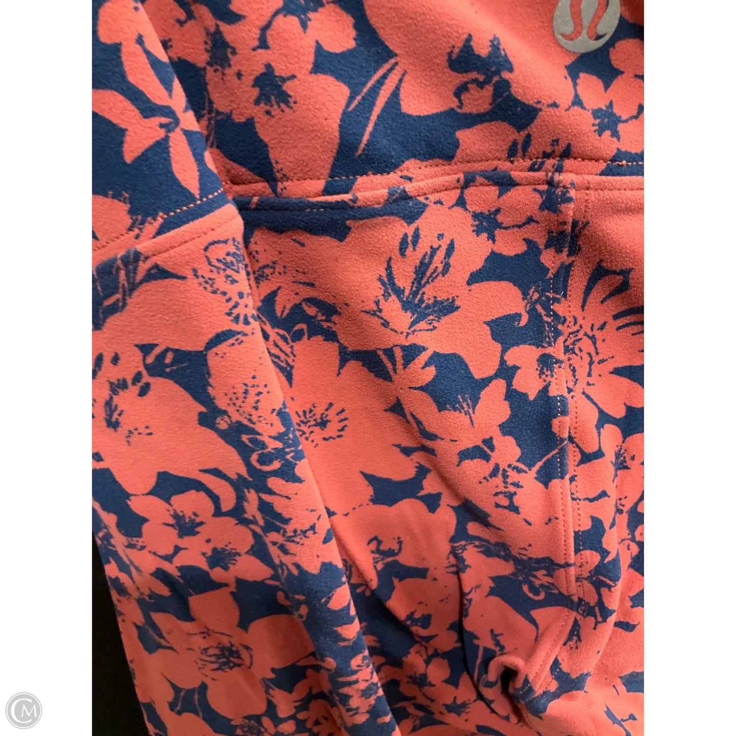Athletic Capris By Lululemon In Floral Print, Size: 6