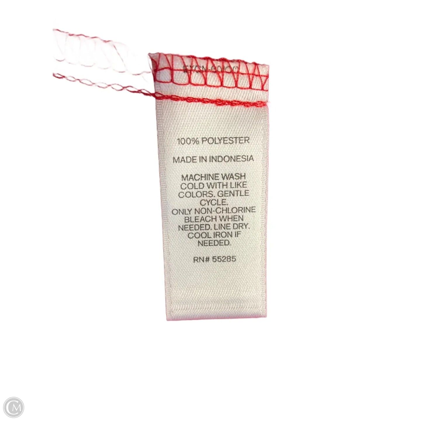 Blouse 3/4 Sleeve By Express In Red, Size: Xs