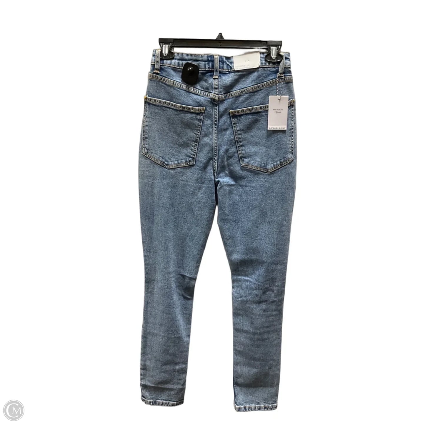 Jeans Straight By Clothes Mentor In Blue Denim, Size: 0