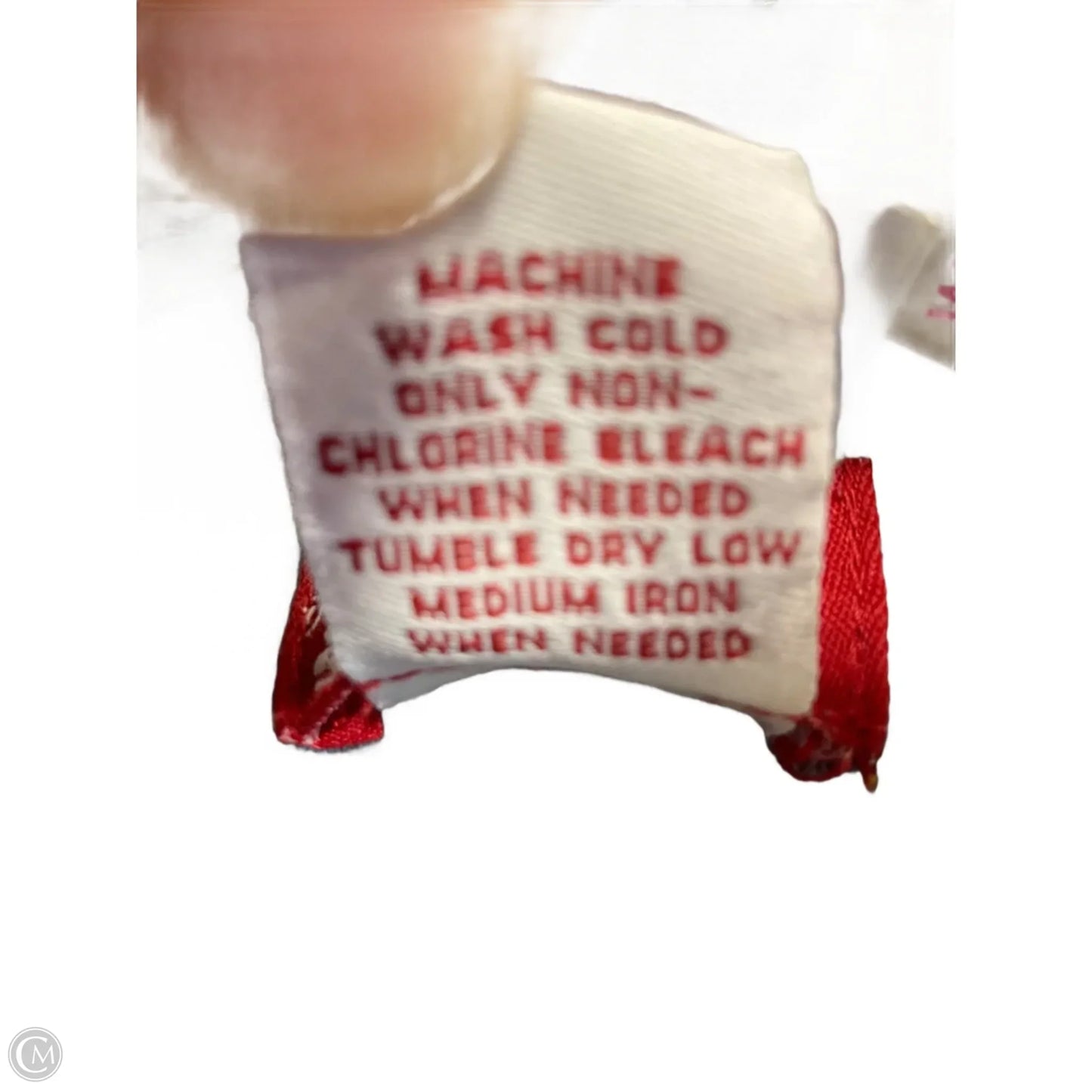 Blouse Long Sleeve By Levis In Blue Denim, Size: M