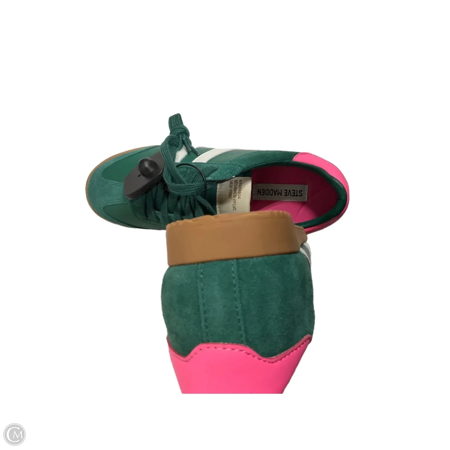 Shoes Sneakers By Steve Madden In Green, Size: 7