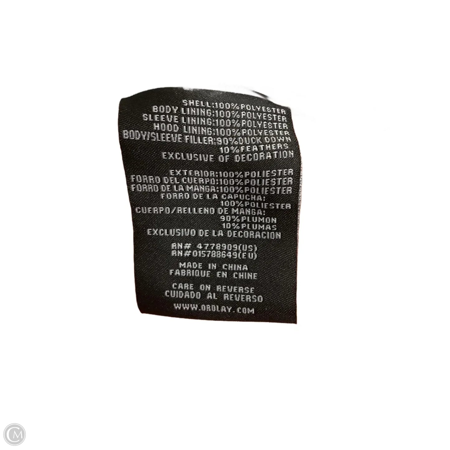 Coat Puffer & Quilted By Cmc In Grey, Size: Xl