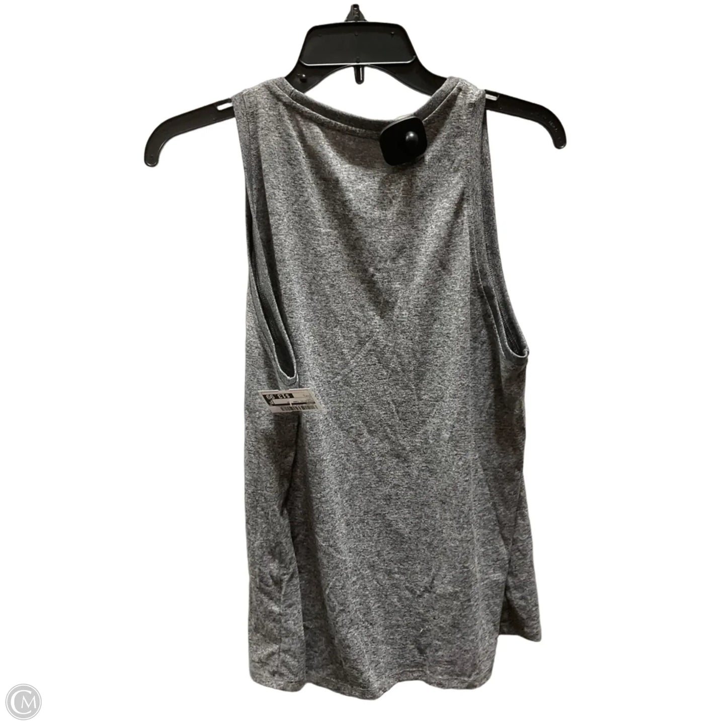 Athletic Tank Top By Nike In Grey, Size: L