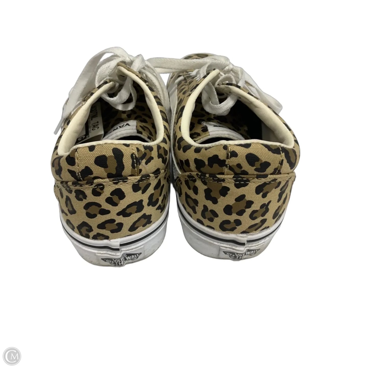 Shoes Athletic By Vans In Leopard Print, Size: 8.5