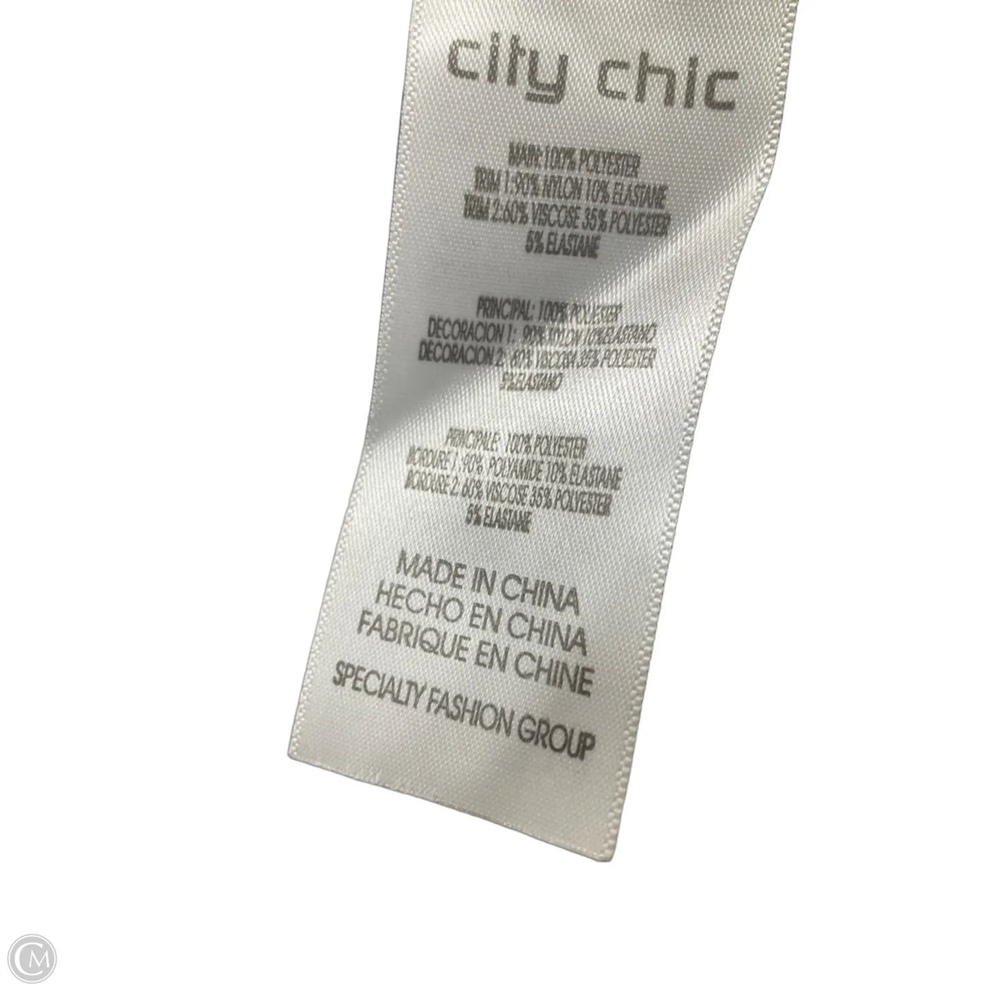 Top Sleeveless By City Chic In Black, Size: L