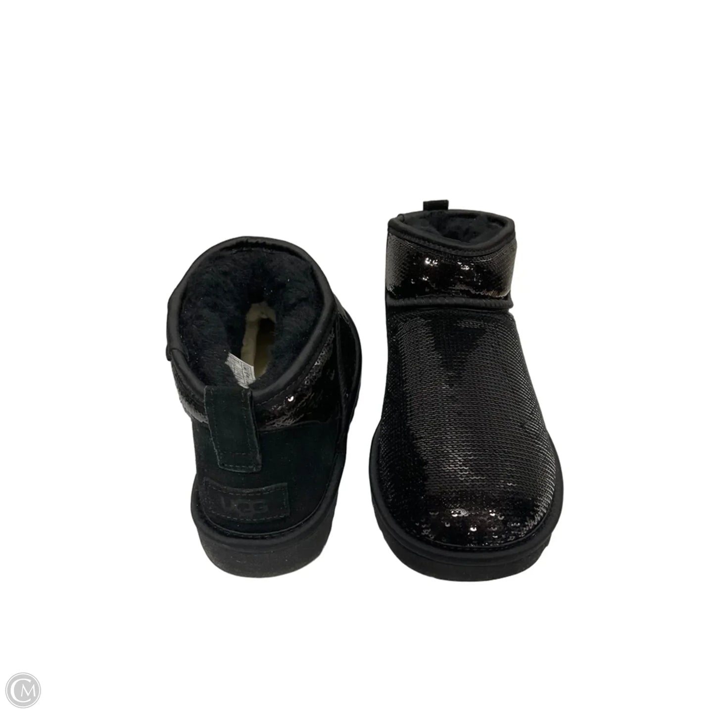 Boots Ankle Flats By Ugg In Black, Size: 8