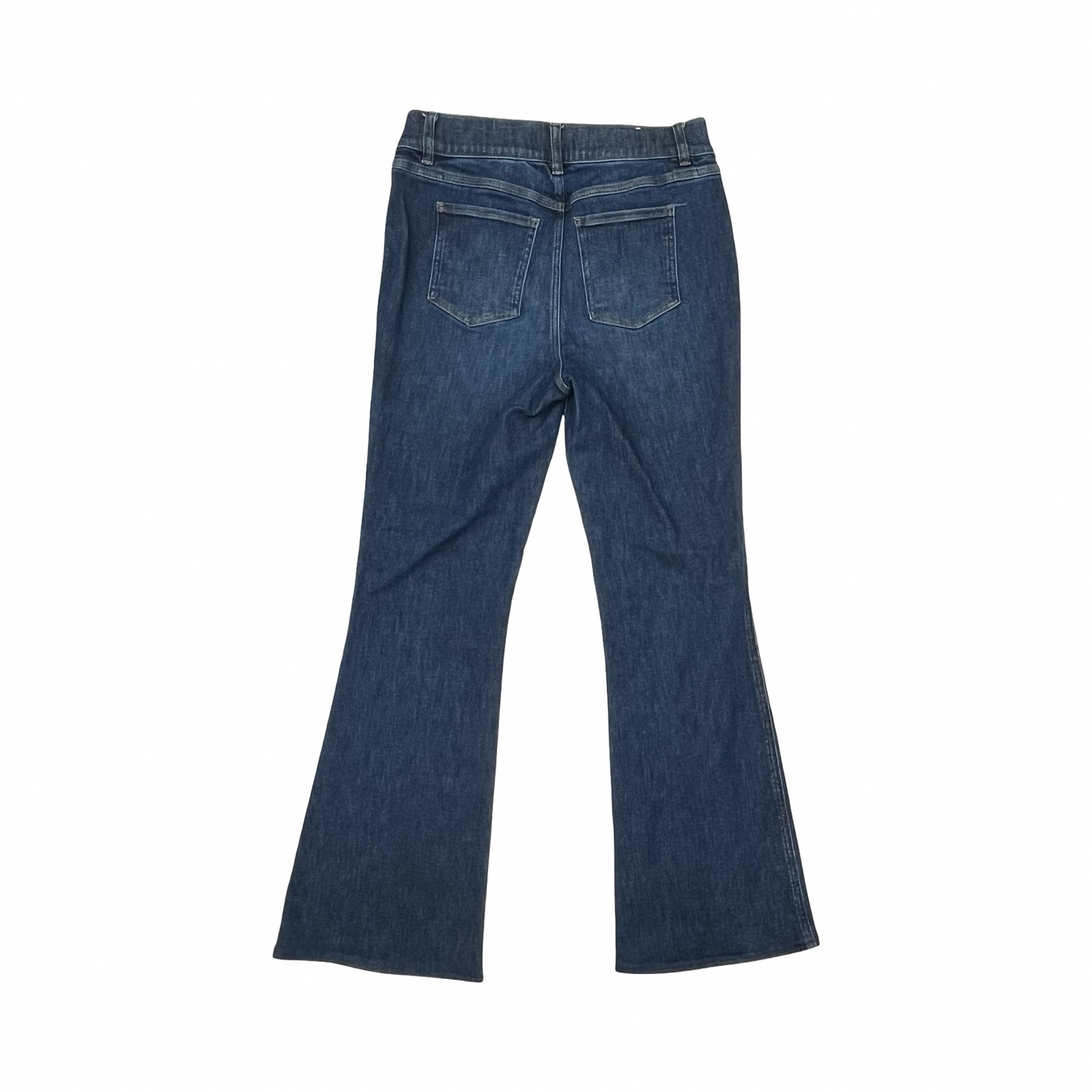 Jeans Flared By Spanx In Blue Denim, Size:L
