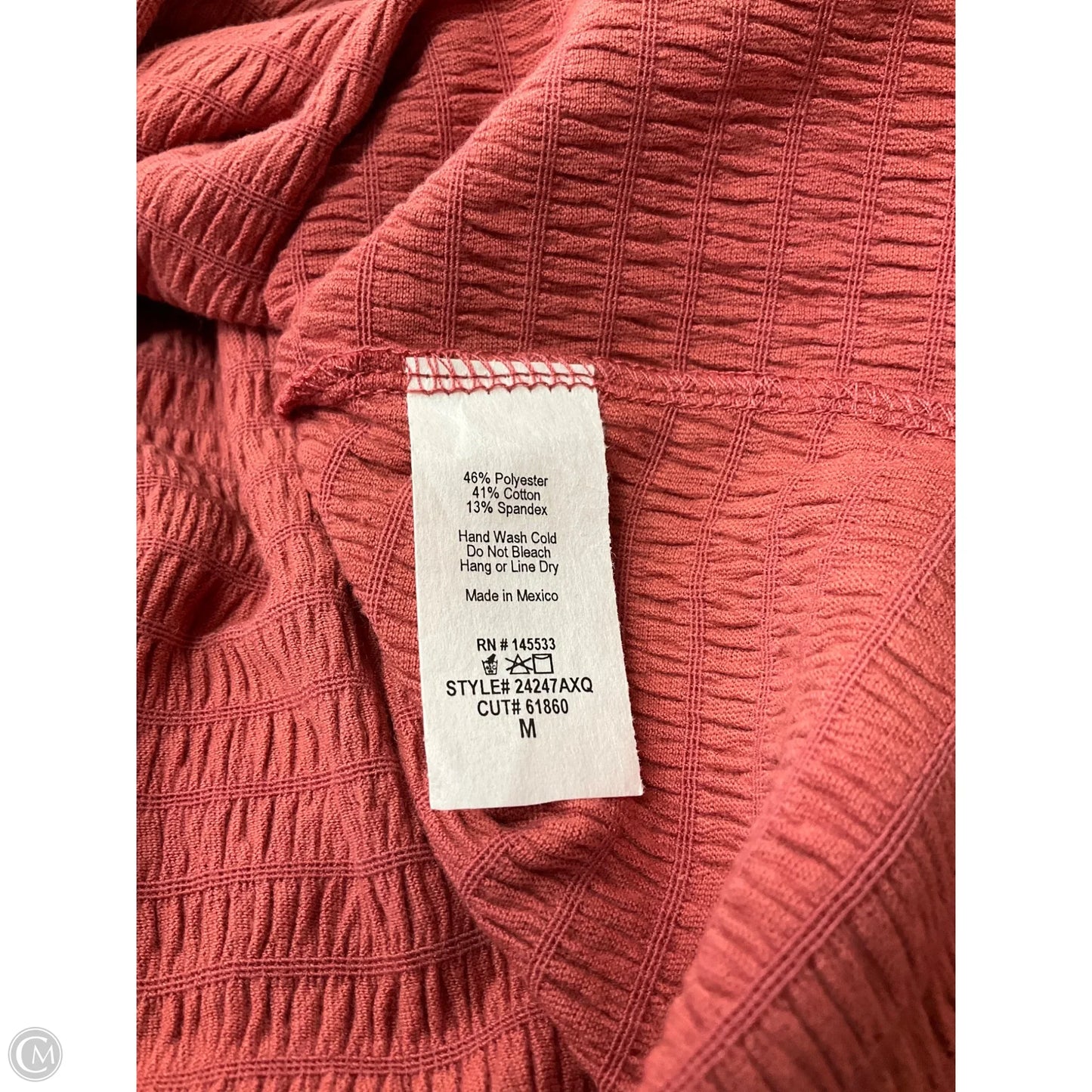 Tunic Sleeveless By Who What Wear In Pink, Size: M