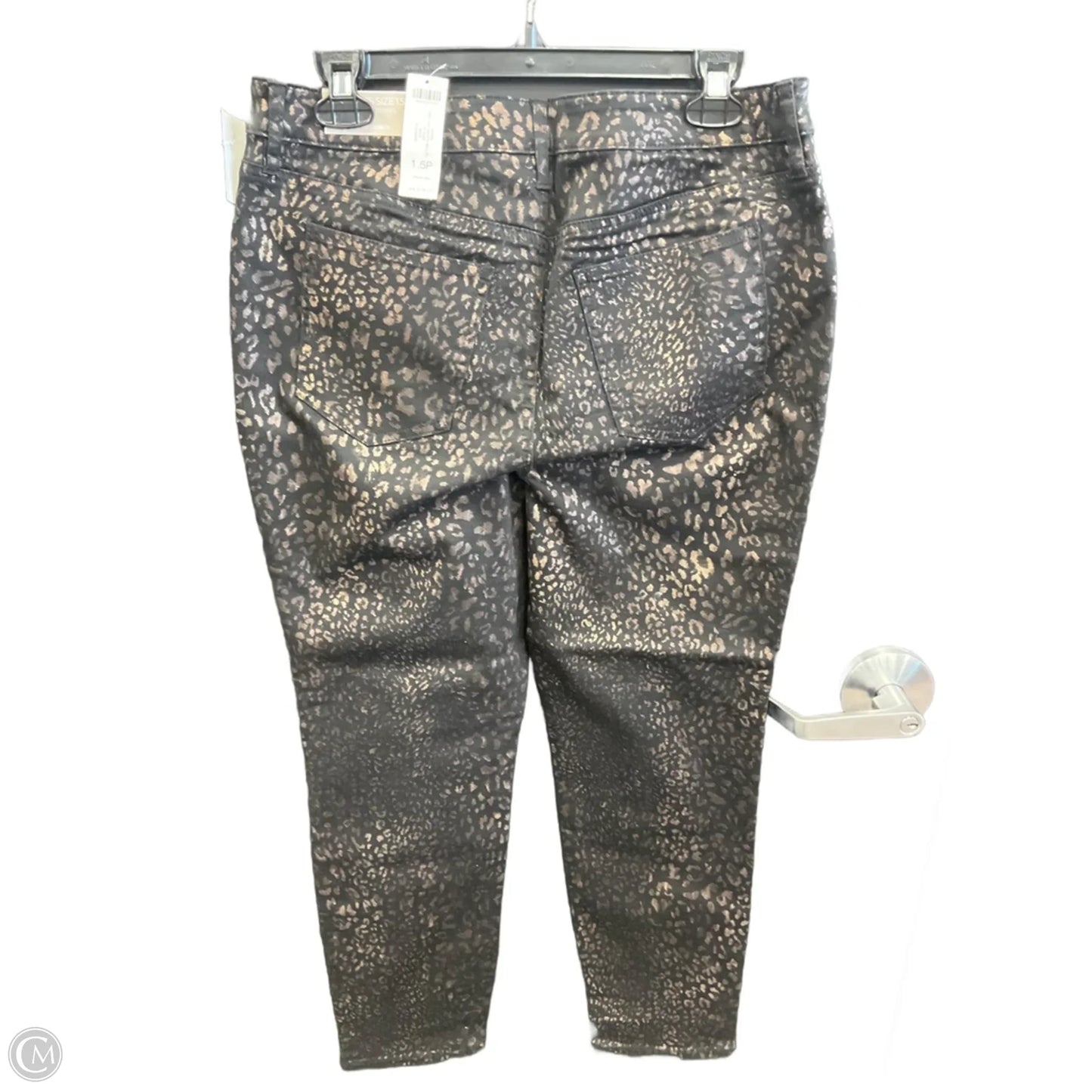 Pants Leggings By Chicos In Animal Print, Size: 10p
