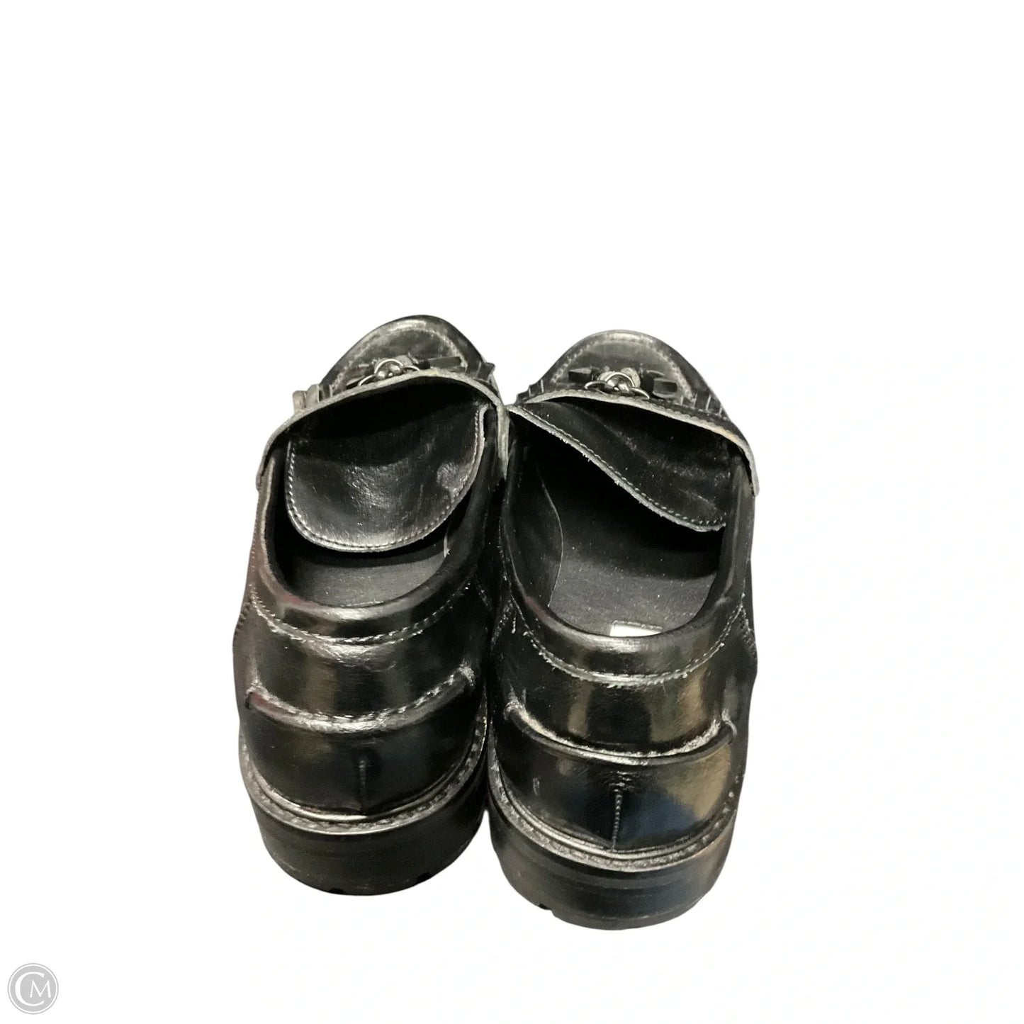 Sandals Flats By Clarks In Black, Size: 9.5