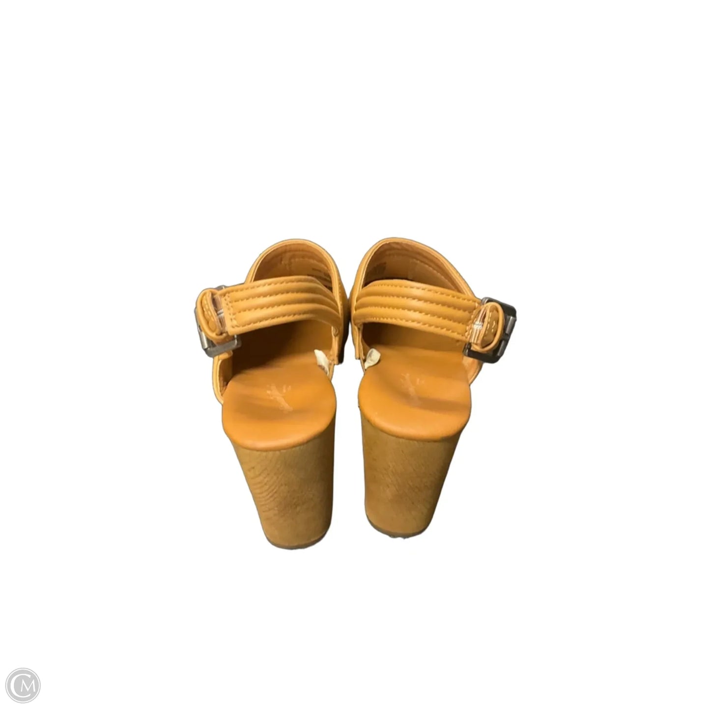 Shoes Heels Wedge By Universal Thread In Brown, Size: 7.5
