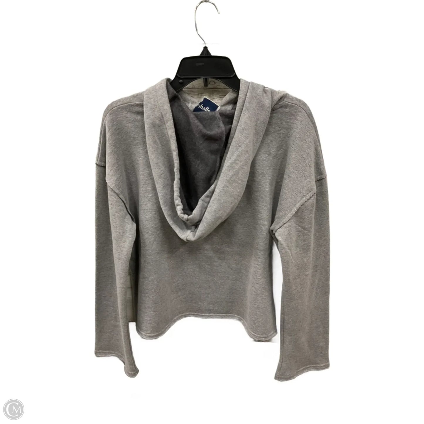 Sweatshirt Hoodie By Nfl In Grey, Size: S