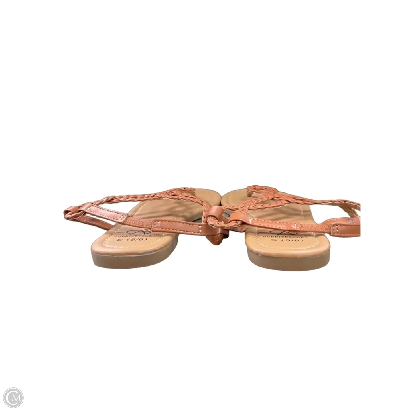Sandals Flats By Bobbie Brooks In Brown, Size: 6