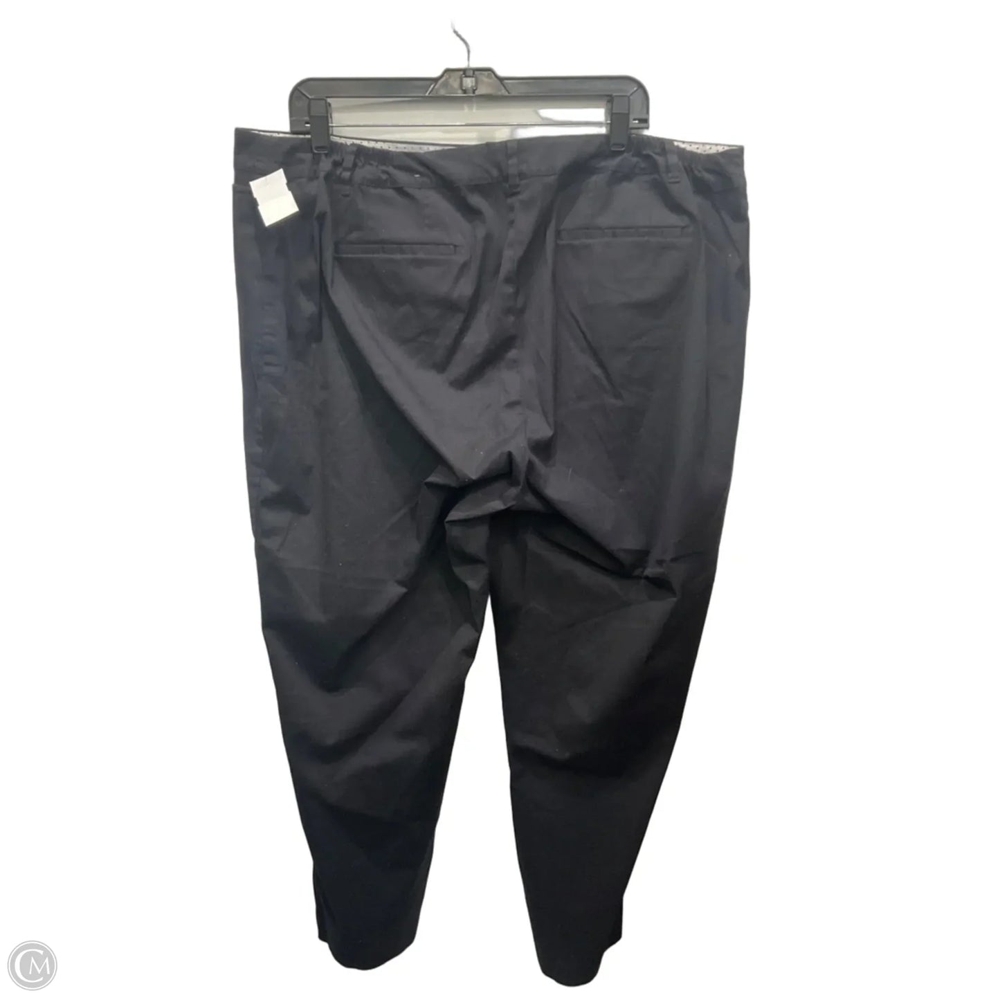 Pants Cropped By Talbots In Black, Size: 18