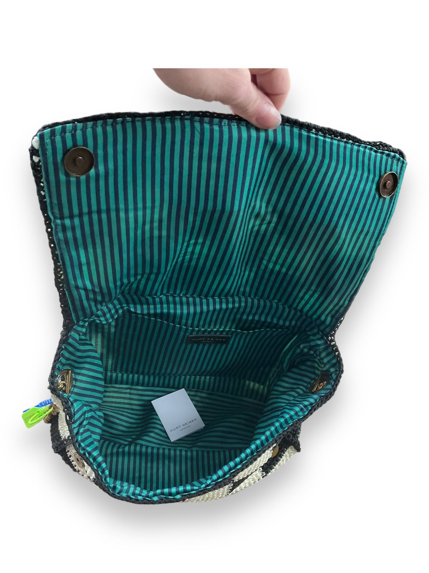 Handbag Designer By Kurt Geiger Size: Medium