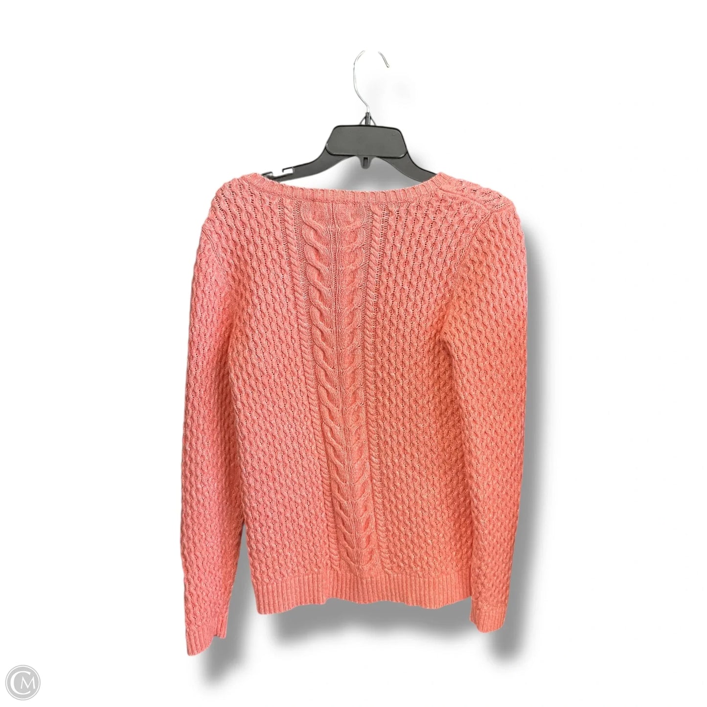 Sweater By Lands End In Coral, Size: S